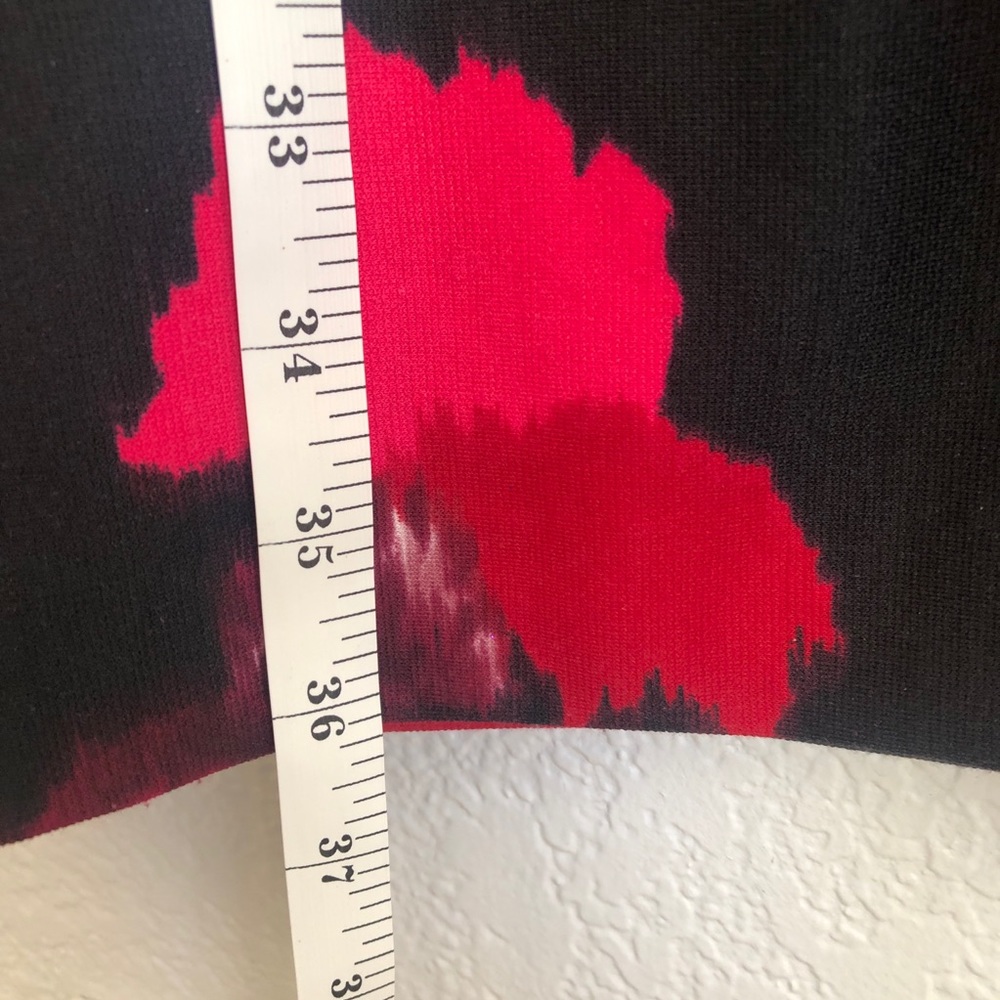 NWT Tommy Hilfiger red flower dress - Picture 8 of 8